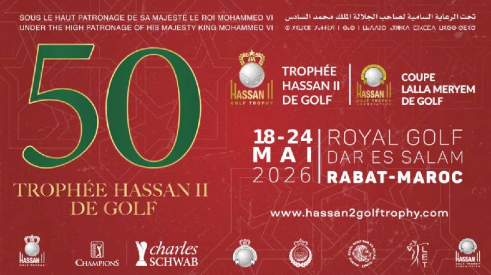 Le 50e Trophée Hassan II et la 29e Coupe Lalla Meryem donnent le coup d’envoi d’une semaine majeure pour le golf au Maroc