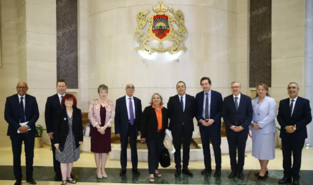 Rabat : le vice-président de la Chambre des conseillers s’entretient avec une délégation du Parti populaire européen