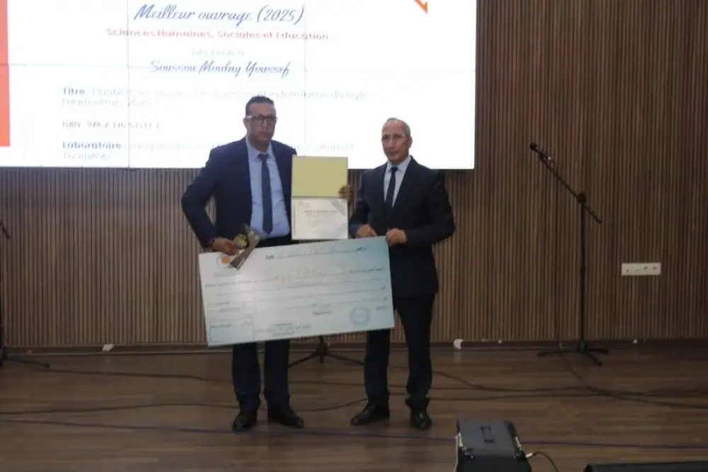 UCA 2025 : Moulay Youssef Soussou distingué pour son ouvrage sur les écrits de jeunesse de Gustave Flaubert