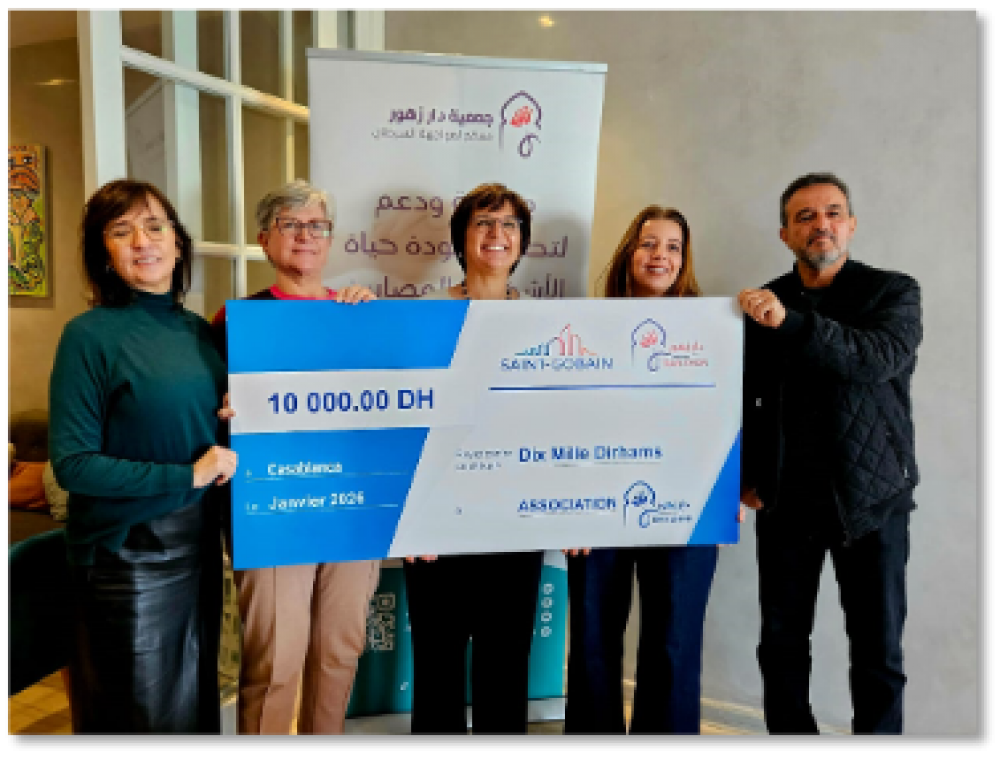 Saint Gobain Maroc  mobilise plus de 5 millions de dirhams pour soutenir des projets solidaires et d’inclusion sociale