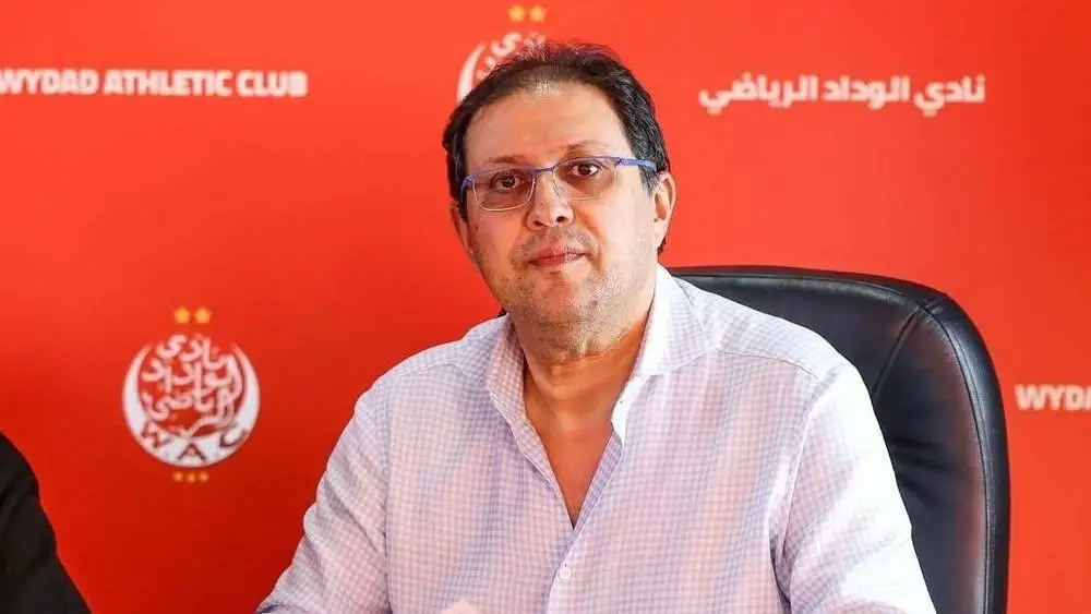 Wydad de Casablanca : Hicham Aït Menna devrait quitter la présidence le 15 juillet
