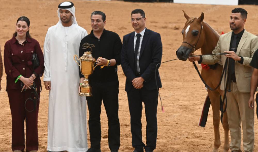 L’Emirates Arabian Horse Global Cup – Morocco Edition 2026 récompense les vainqueurs de six catégories