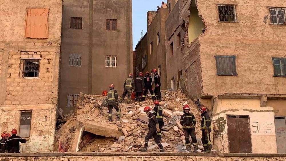 Fès : Quatre morts dans l’effondrement d’un immeuble
