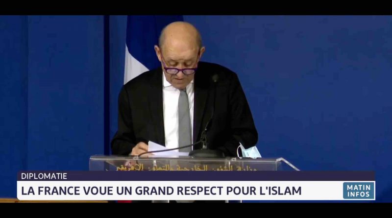 Jean Yves Le Drian: la France voue un grand respect à l´Islam