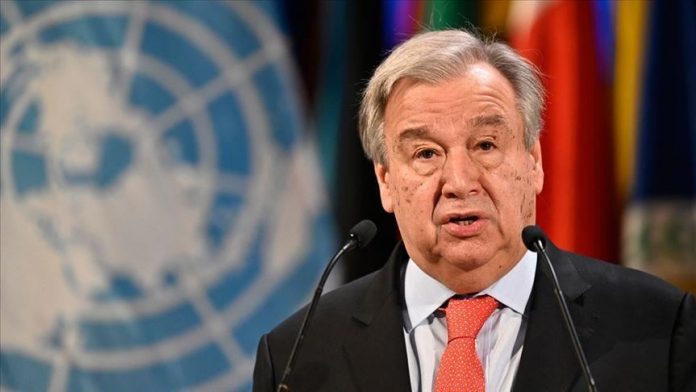 Le chef de l’ONU appelle Israéliens et Palestiniens à “redonner l’espoir” d’une solution à deux Etats