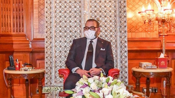 Le roi Mohamed VI félicite Alpha Condé aprés sa réelection à la présidence de la Guinée
