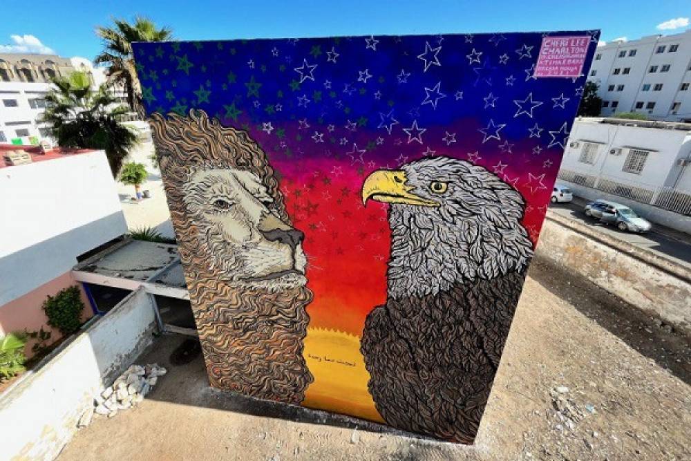 Casablanca : Une peinture murale célébrant plus de 2 siècles d'amitié maroco-américaine