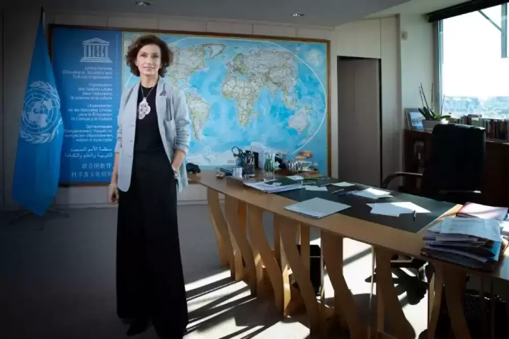 Audrey Azoulay réélue à la tête de l’Unesco, éducation et environnement érigés en priorités