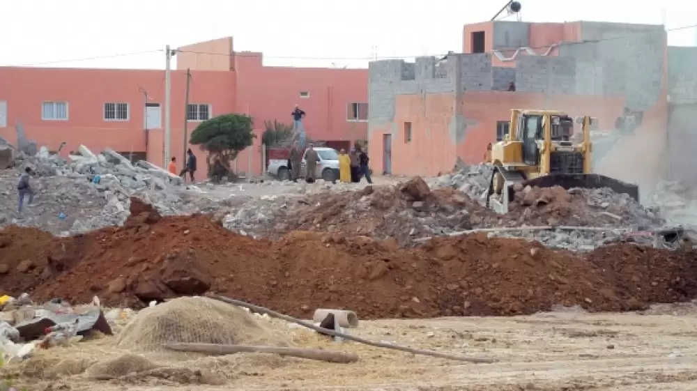 Marrakech: les autorités rasent une quarantaine de constructions anarchiques