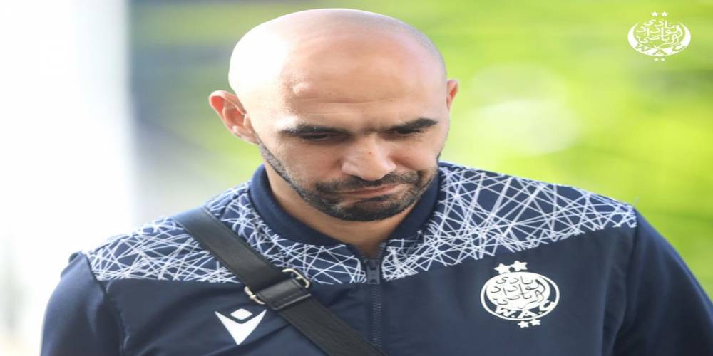 Wydad: Regragui ne veut plus de ces joueurs