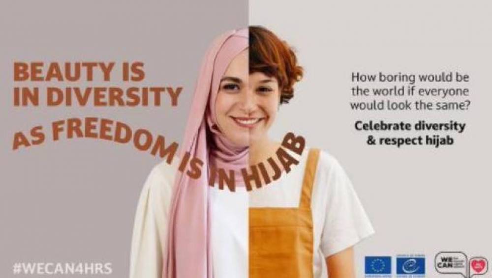 Une campagne du Conseil de l’Europe célébrant « la liberté dans le hijab » retirée sous la pression de la France