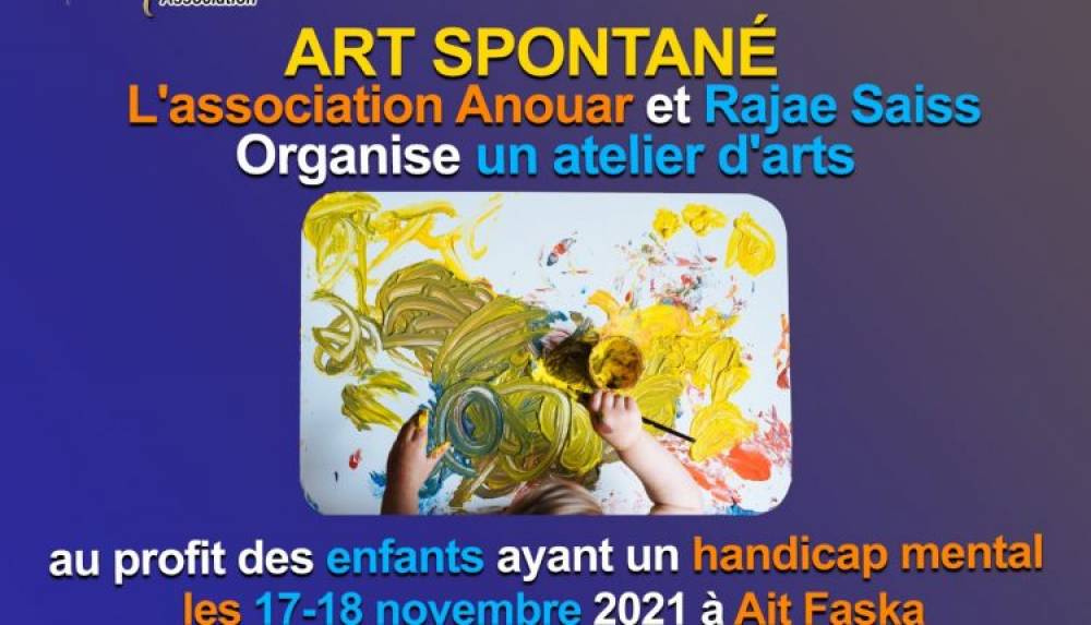 Solidarité : L’Association Anouar organise un atelier d’art pour les enfants aux besoins spécifiques à Marrakech