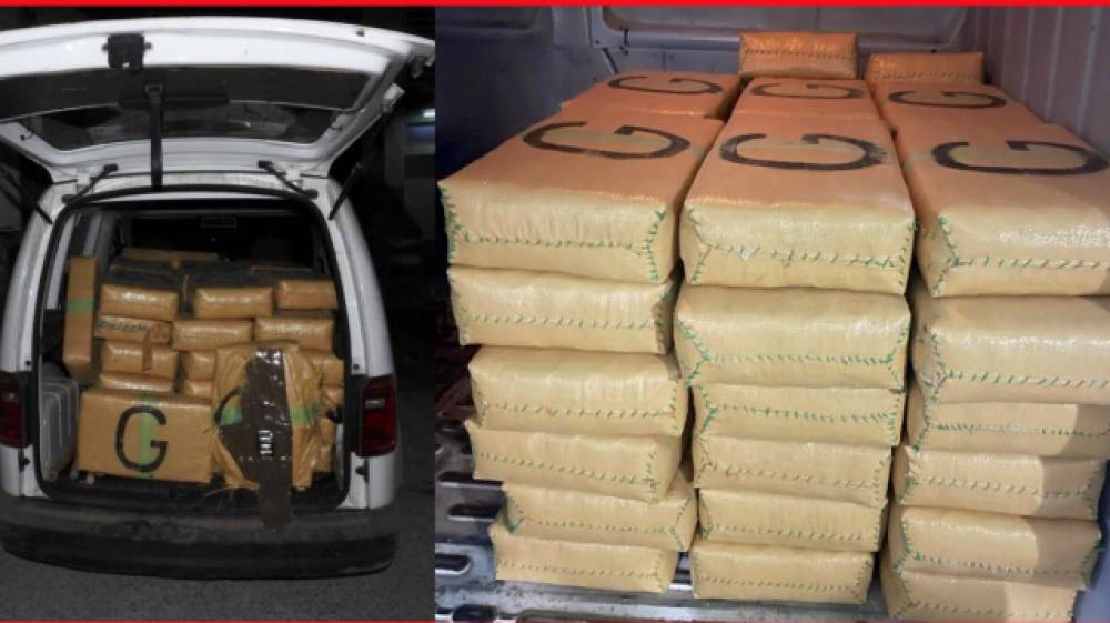 Trafic de drogue: une tonne de haschisch saisie près d'Agadir, deux individus arrêtés