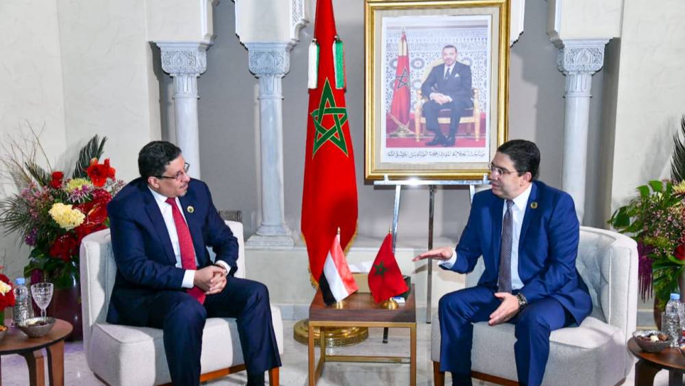 Bourita réitère "la position claire" du Maroc soutenant la légalité au Yémen