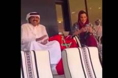 Mondial 2022 : L’ancien émir du Qatar et son épouse encouragent le Maroc [Vidéo]