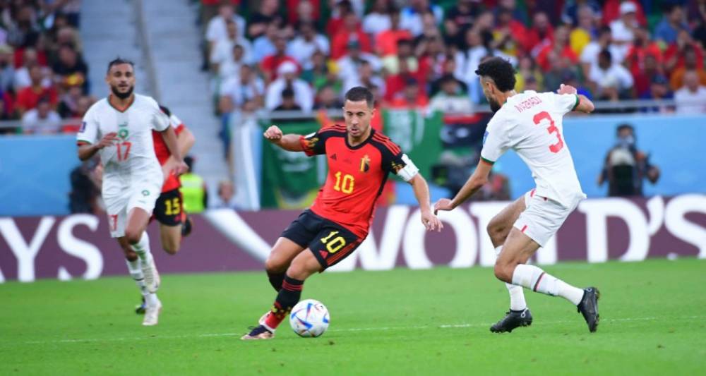 Mondial: "onze guerriers" belges face aux Croates, promet Hazard