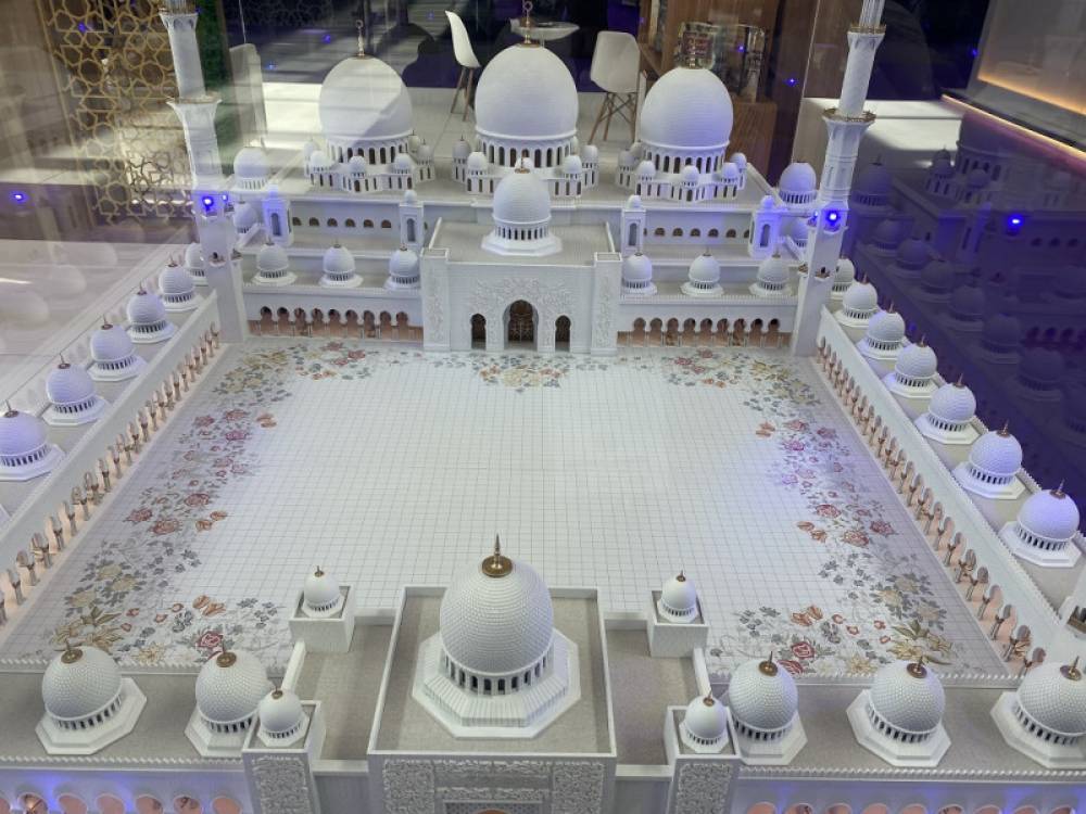 Mosquée Sheikh Zayed à Abou Dhabi: l'artisanat marocain à l'honneur