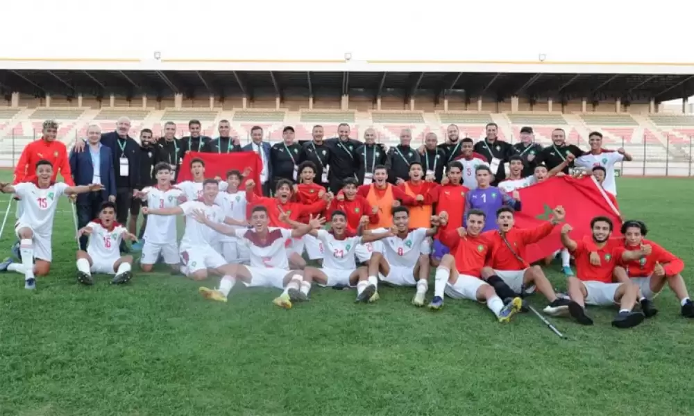 Tournoi UNAF U17 : les lionceaux de l'Atlas qualifiés pour la CAN 2023