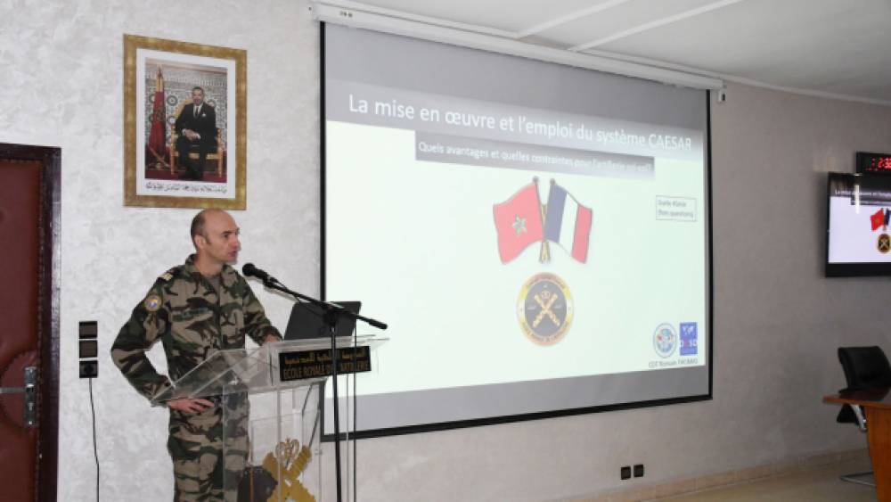 Coopération militaire Maroc-France: les FAR se forment à la mise en œuvre du système d’artillerie CAESar