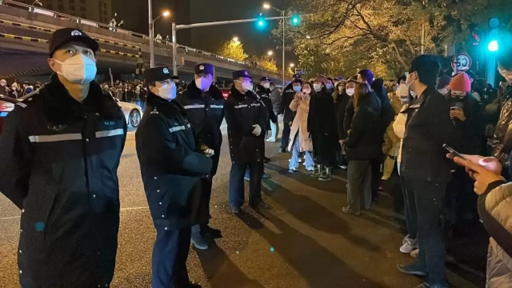 En Chine, des manifestations historiques mais vite censurées