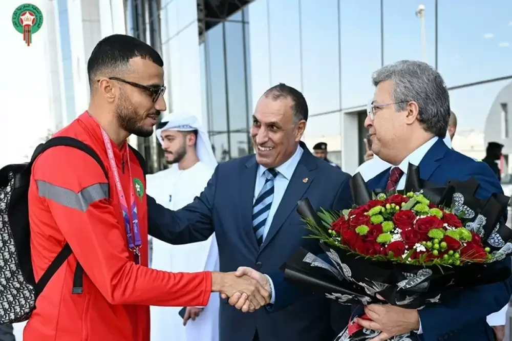 Maroc-Georgie : Les Lions de l’Atlas sont arrivés aux Emirats arabes unis