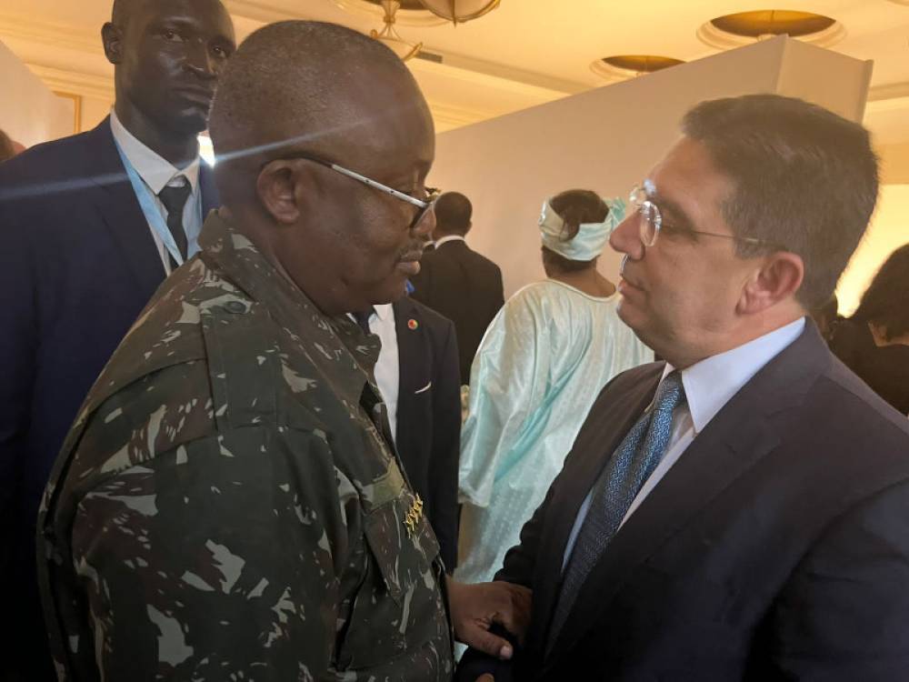 M. Bourita représente SM le Roi aux festivités marquant le 50ème anniversaire de la Fête de l'indépendance de la Guinée-Bissau