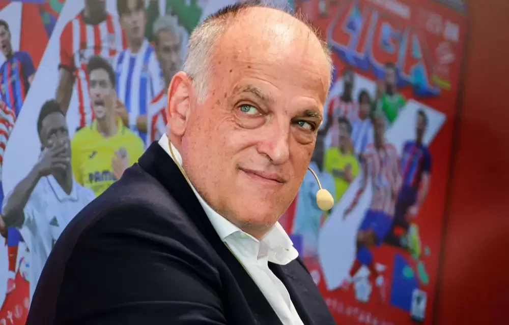 Espagne: le président de la Liga Javier Tebas démissionne pour mieux se représenter