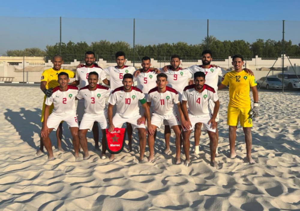 Beach-soccer: Les Lions de l'Atlas au 16e rang mondial