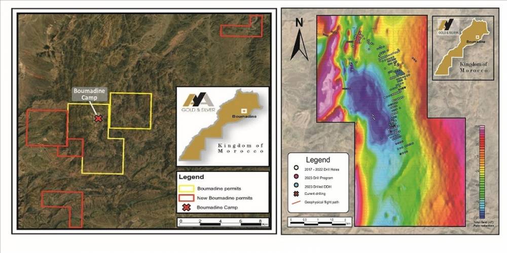 Aya Gold & Silver : de nouveaux permis à Boumadine