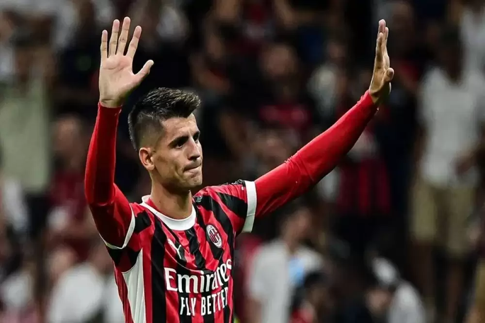 AC Milan : Alvaro Morata hospitalisé après un traumatisme crânien