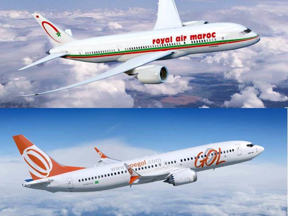 Royal Air Maroc et GOL Linhas Aéreas concluent un accord de partage de codes