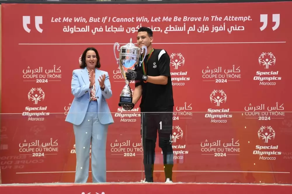 Special Olympics : les vainqueurs de la Coupe du Trône de futsal