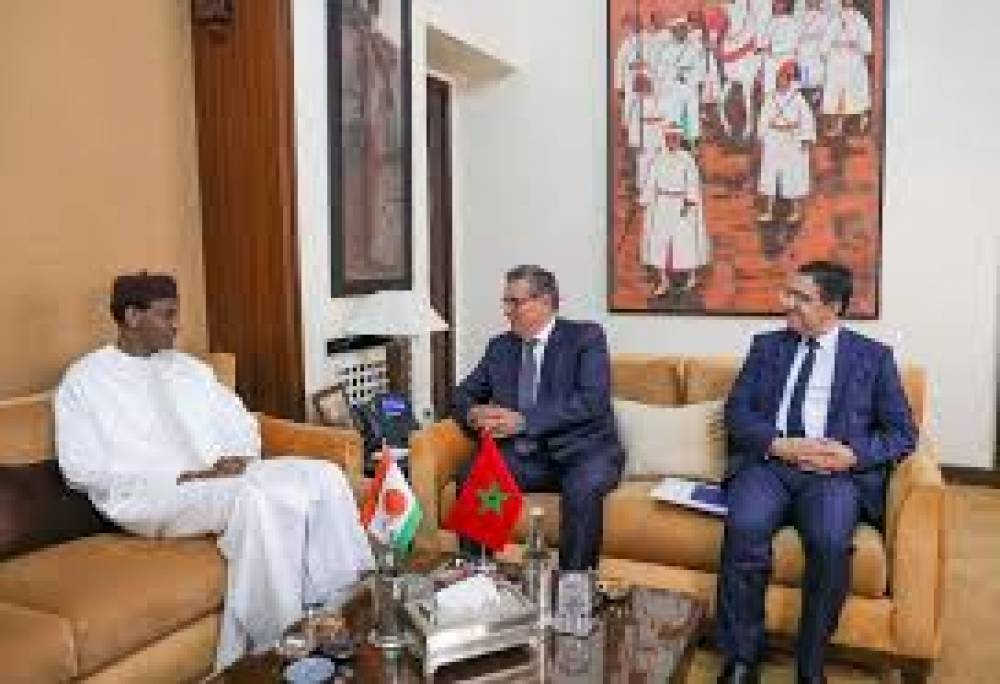 Aziz Akhannouch reçoit le premier ministre du Niger