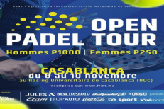 Casablanca : Le duo Outaleb-El Amrani s'impose lors de la 1ère étape de l’Open Padel Tour