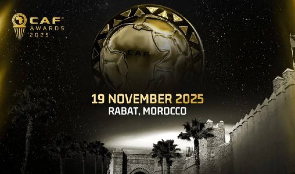 CAF Awards 2025: la liste finale des nommés dévoilée, forte présence marocaine dans toutes les catégories