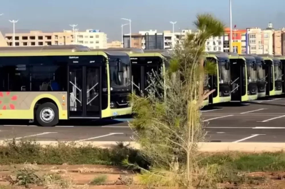 Fès accueille de nouveaux bus pour le renouvellement des transports urbains