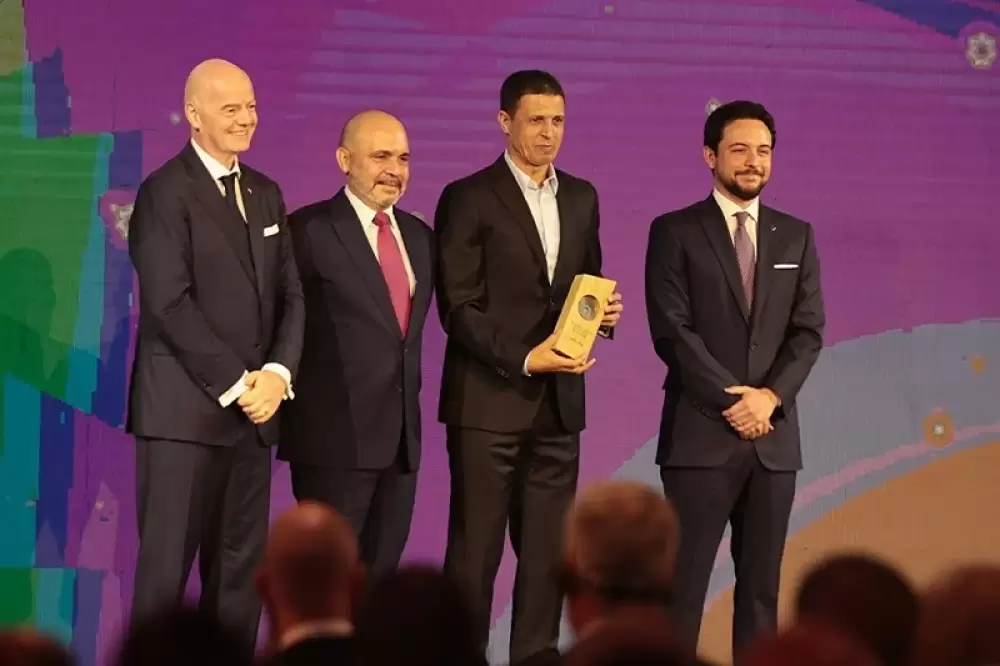 Jamal Sellami distingué en Jordanie lors des festivités marquant les 75 ans de la Fédération