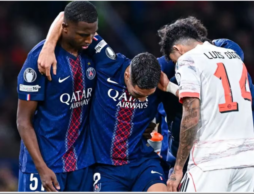 Premier verdict médical pour Hakimi et durée estimée de son absence