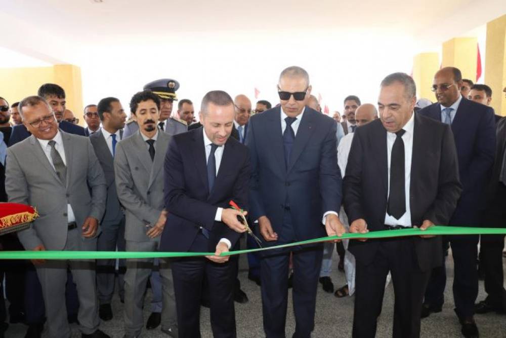 Inauguration de l’hôpital provincial de Tarfaya à l’occasion du 50e anniversaire de la Marche verte