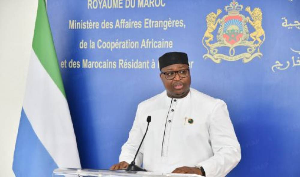 La Sierra Leone réaffirme son soutien à l’intégrité territoriale du Maroc et au plan d’autonomie, prend note avec grande satisfaction de l’adoption historique de la résolution 2797