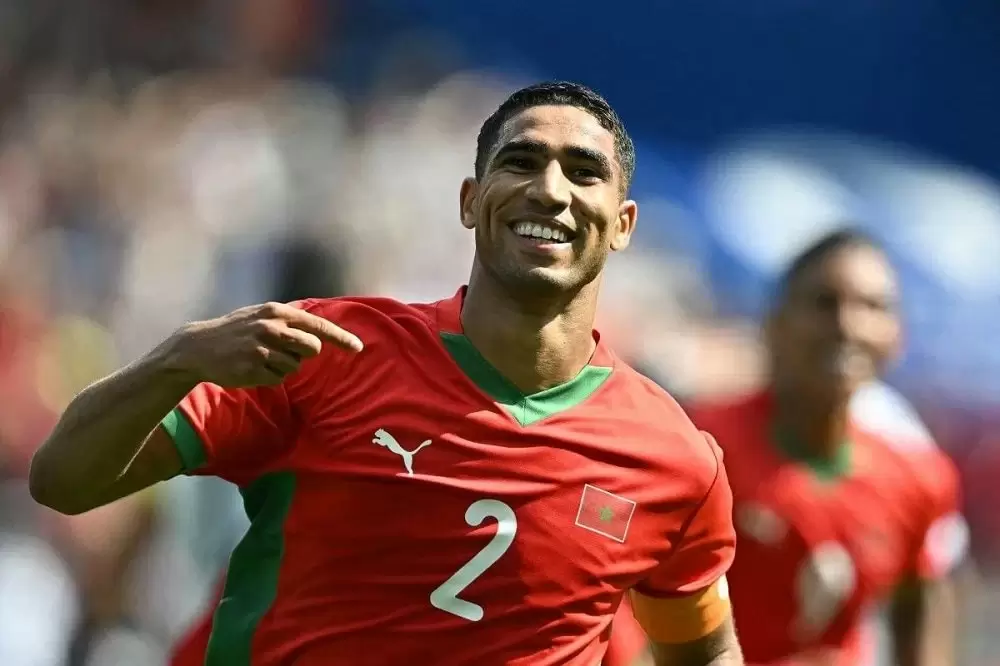 Achraf Hakimi remporte le prix Lion d’Or pour la deuxième année consécutive