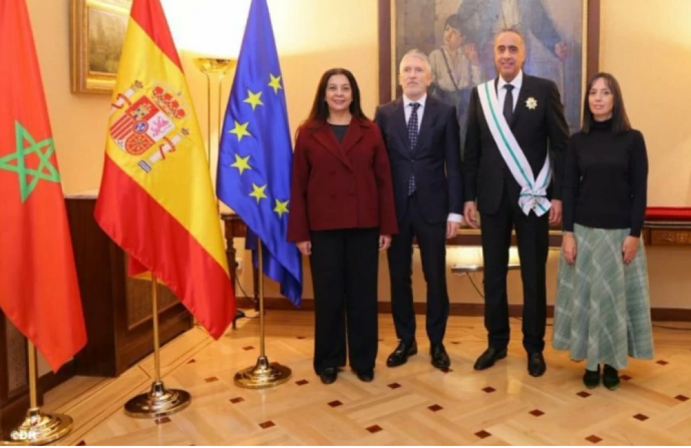 Hammouchi décoré à Madrid de la Grand-Croix de l'Ordre du Mérite de la Garde civile espagnole