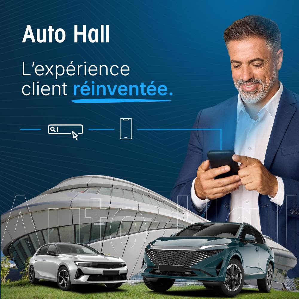 Auto Hall- Une nouvelle plateforme digitale intégrée pour réinventer l’expérience client