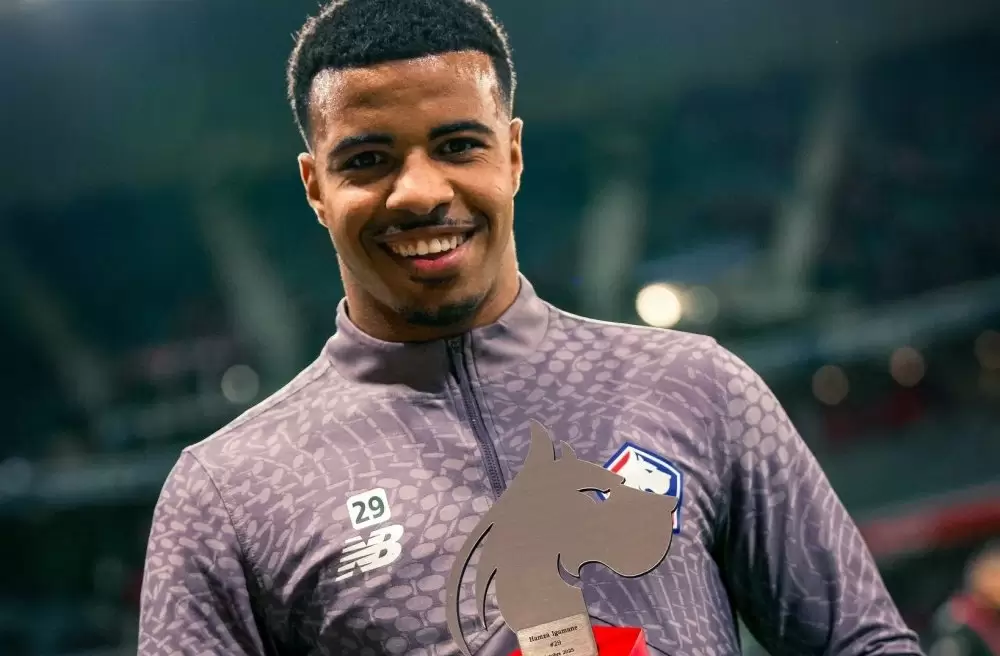 Lions de l'Atlas : Hamza Igamane élu joueur du mois à Lille