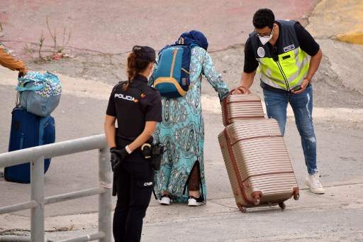 Retour au Maroc de centaines de Marocains bloqués à Sebta et Melilia