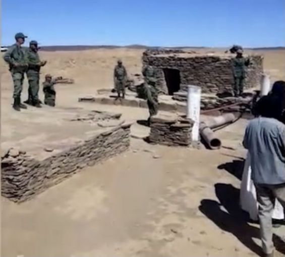 Mur de sécurité : Des manifestants du Polisario tentent de provoquer des soldats des FAR