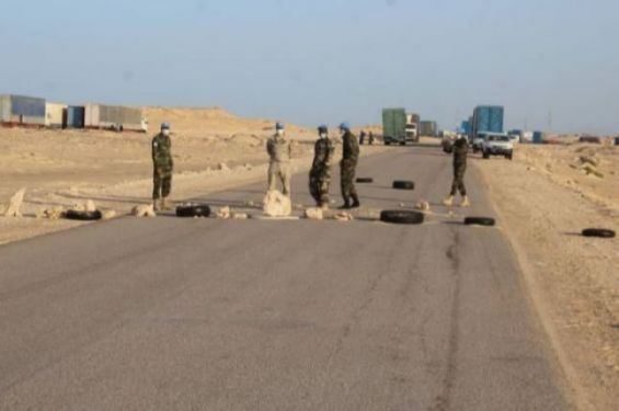 Sahara : Le Front Polisario bloque la circulation à El Guerguerate