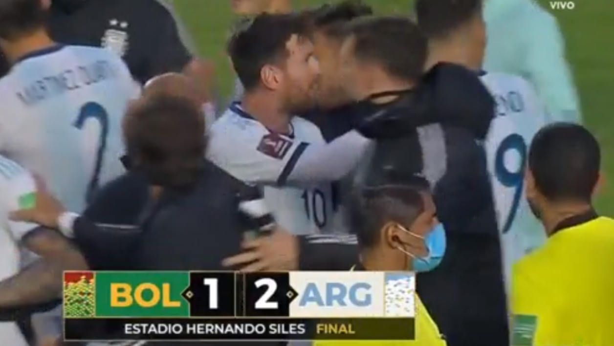 Argentine:Fin de match tendue pour Messi en Bolivie
