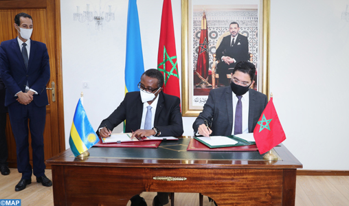 Le Maroc et le Rwanda signent deux accords de coopération