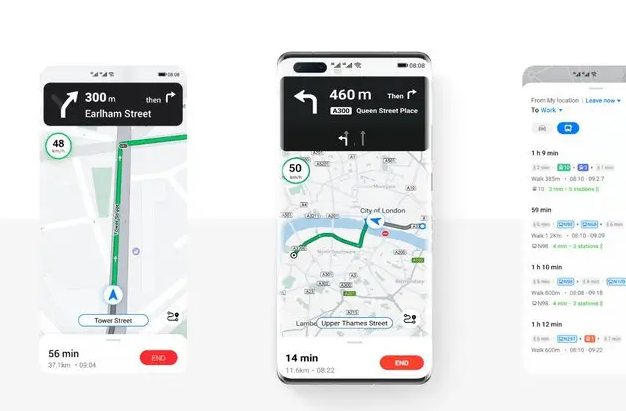 Avec Petal Maps, Huawei va proposer sa propre alternative à Google Maps